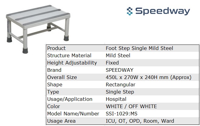 Foot Step Single SSI 1029 1.jpg Foot Step Single SSI 1029 1.jpg
