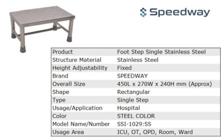 Foot Step Single Stainless Steel SSI 1029SS 1.jpg